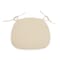 Atlas Commercial Products Canvas Tie Back Cross Back Chair Cushion XBCC4BLST-LG - alternate 1